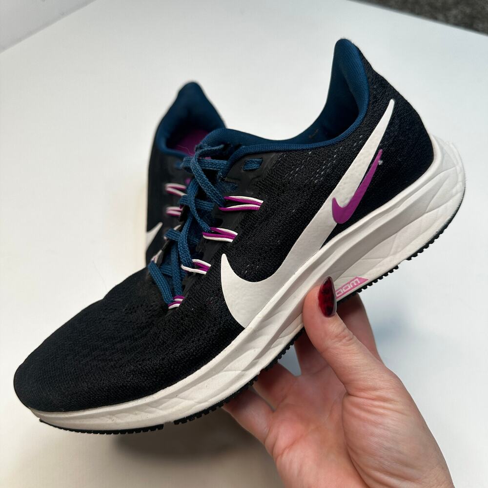 Nike Air Zoom Pegasus Black Purple Blue Sneakers